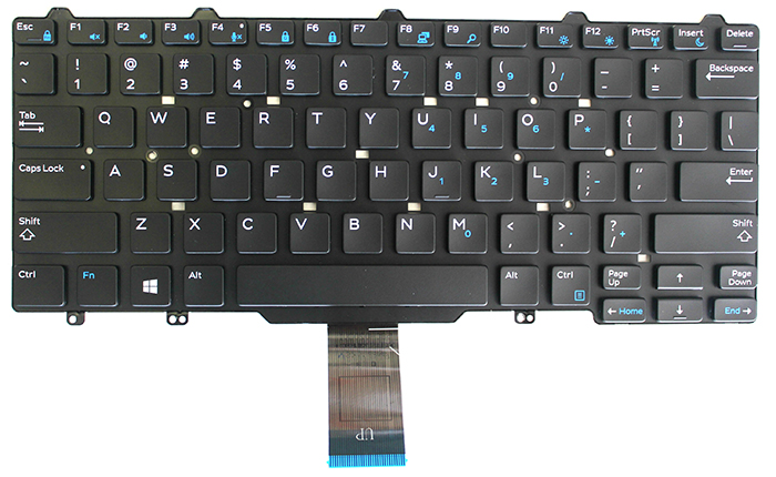 Bàn phím Keyboard Laptop Dell Latitude E5250 E7250