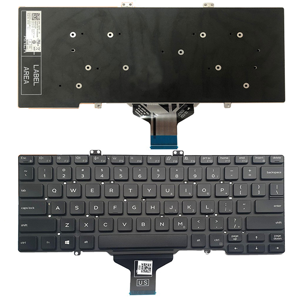 Bàn phím Laptop DELL Latitude 3400 5400 5401 5402 7400 7410 Có Đèn