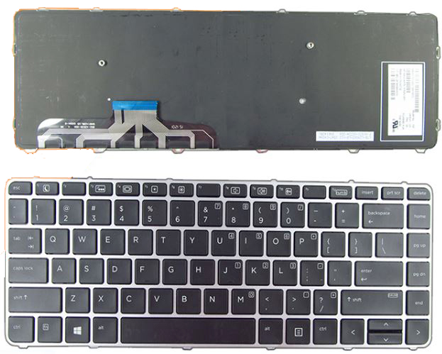 Bàn phím Keyboard Laptop HP EliteBook Folio 1000 1040 G3 Có đèn