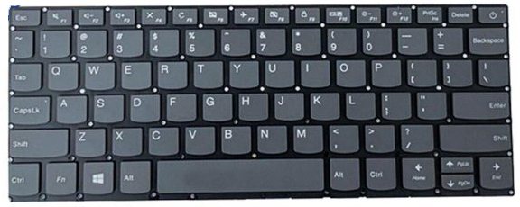 Bàn phím Keyboard Laptop Lenovo IdeaPad 120S-11IAP Có nút nguồn