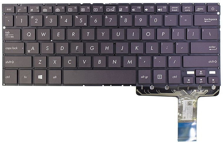 Bàn phím Keyboard Laptop ASUS UX330 Màu Đồng Màu Đen Có Đèn