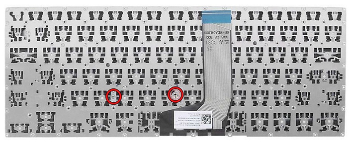 Bàn phím Keyboard Laptop ASUS X411 A411 Có Đèn