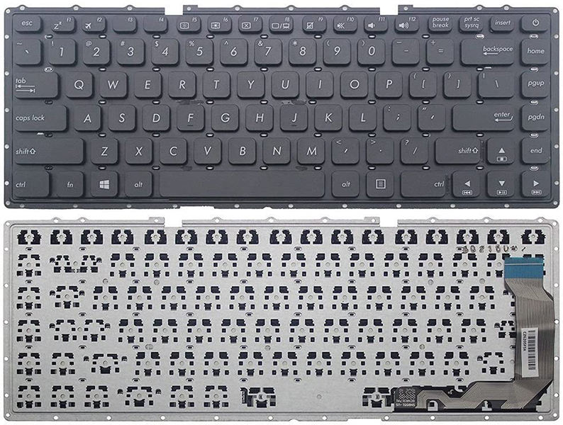 Bàn phím Keyboard Laptop ASUS X441 Màu Trắng Màu đen