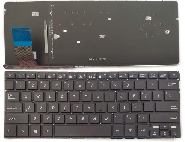 Bàn phím Laptop ASUS UX330C UX330UA UX330 UX330CA Có Đèn Có nút nguồn