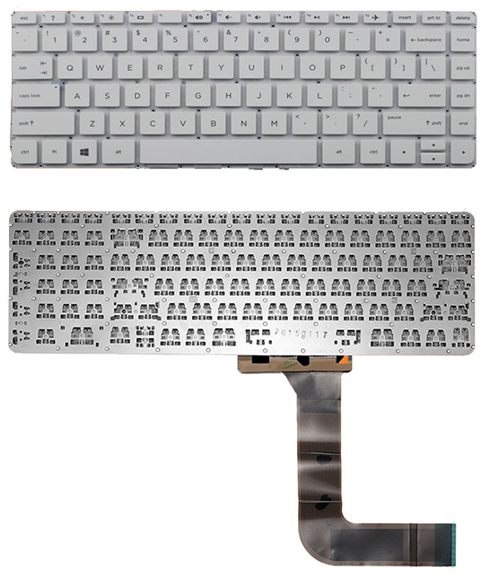 Bàn phím Keyboard Laptop HP 15V 15P 15K Màu Đen Màu Trắng Có Đèn