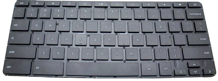 Bàn phím Keyboard Laptop HP Chromebook 14X Màu đen