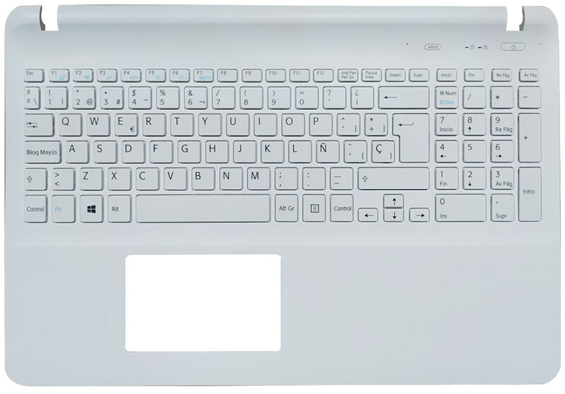Bàn phím Keyboard Laptop Sony Vaio Vgn-TT Có Khung Bàn phím Keyboard Laptop Sony Vaio Vgn-TT Có Khung