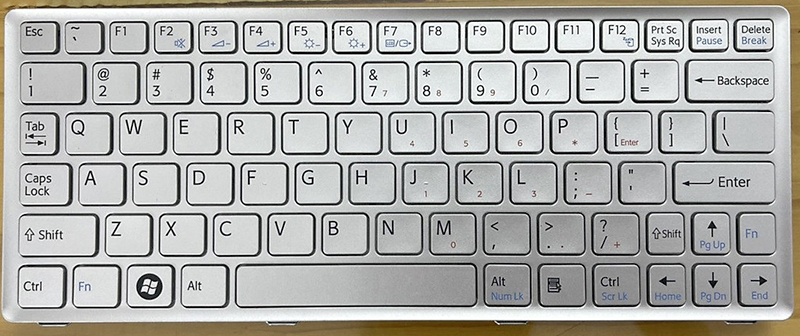 Bàn phím Keyboard Laptop Sony Vaio Vpc-W Bàn phím Keyboard Laptop Sony Vaio Vpc-W