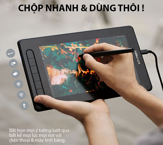 BẢNG VẼ MÀN HÌNH XPPEN ARTIST 24 PRO QHD  chính hãng  Khánh Long Camera