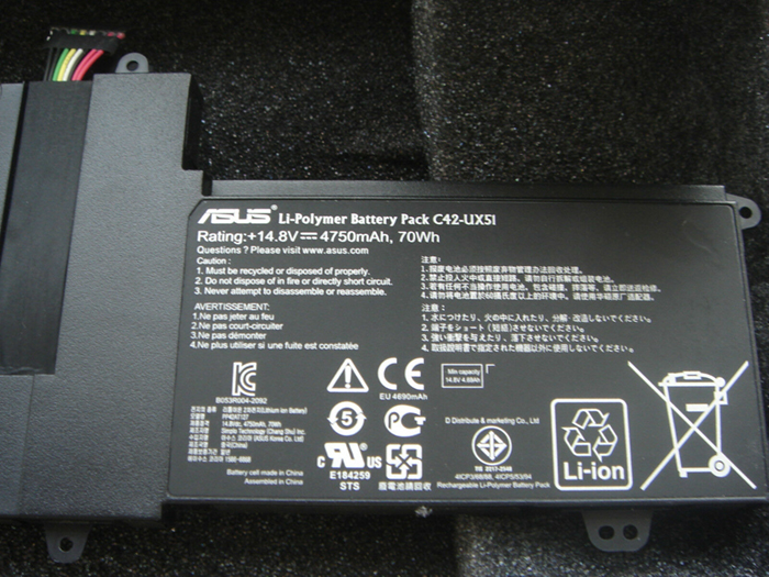 Pin Battery Laptop ASUS Zenbook UX51V UX51VZ BX51 BX51V C42-UX51 (ZIN)