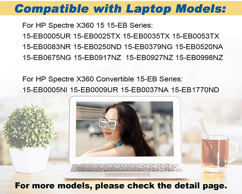 Pin Laptop HP Spectre X360 15-EB 15-EB0005UR 15-EB0005NI BN06XL ZIN Pin Laptop HP Spectre X360 15-EB 15-EB0005UR 15-EB0005NI BN06XL ZIN