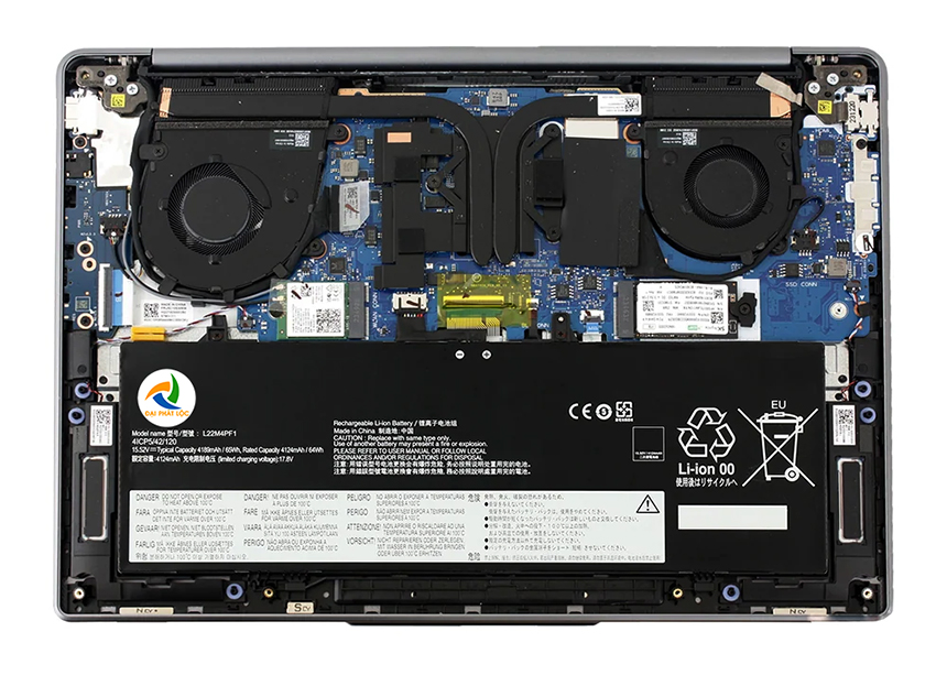 Pin Laptop Lenovo Yoga Slim 6 14IAP8 14IRH8 Slim 7 14IMH9 Chính hãng