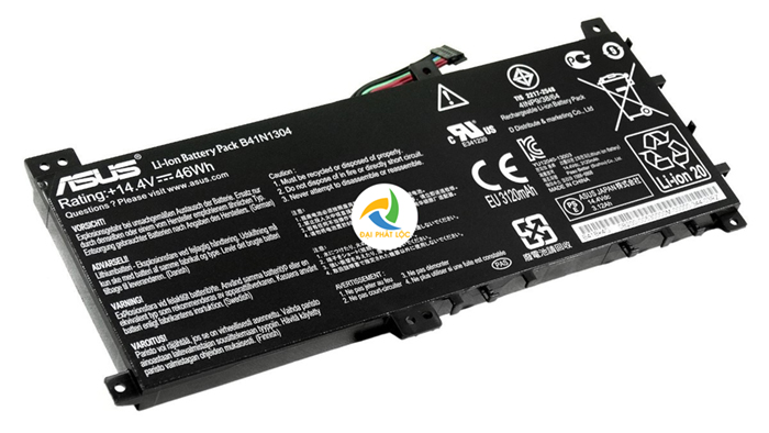 Pin Laptop ASUS V451L V451LA S451LA K451 (B41N1304) 14.4V 46Wh ZIN Pin Laptop ASUS V451L V451LA S451LA K451 (B41N1304) 14.4V 46Wh ZIN