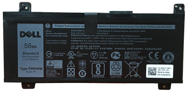 Pin Battery Laptop Dell Inspiron 7466 7467 (PWKWM) ZIN