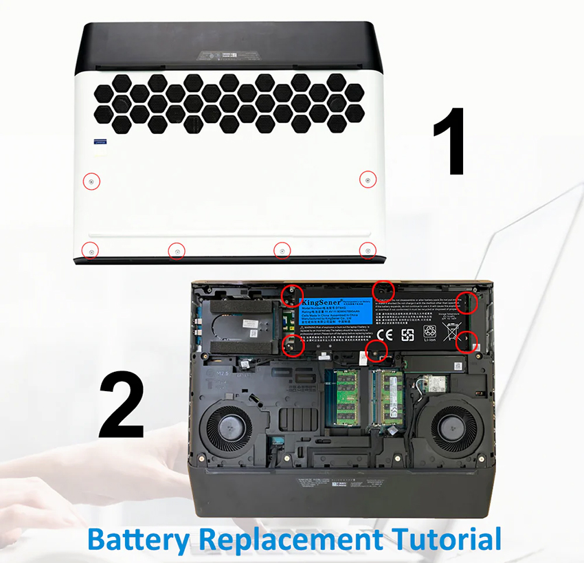 Pin Laptop Dell Alienware AREA-51M R1 R2 DT9XG 07PWKV 90Wh Chính hãng