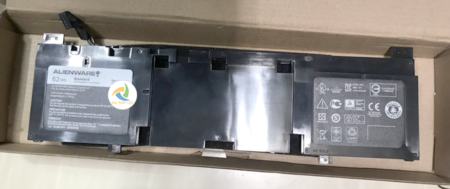 Pin Battery Laptop Dell Alienware N1WM4 13 R2 62W P56G ZIN