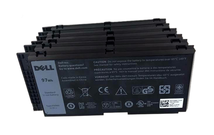 Pin Laptop Dell M4600 M4700 M4800 M6600 M6700 65WH 97WH Chính hãng