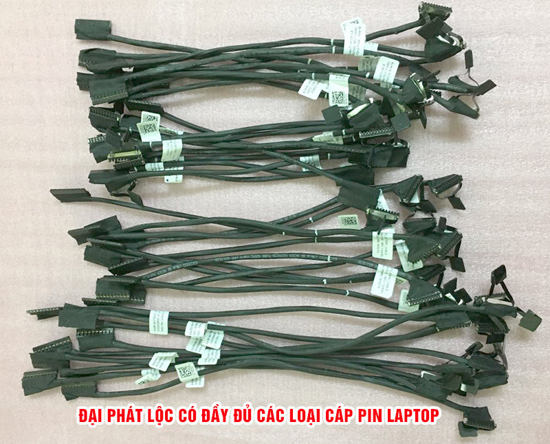 Cáp Cable Pin Laptop Dell HP Lenovo Acer Asus MSI Razer Toshiba Sony