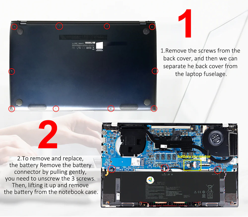 Pin Laptop Asus ZenBook 15 BX533FD RX533FD U5300FD C41N1814 Chính hãng