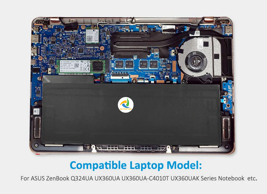 Pin Battery Laptop ASUS ZenBook UX360UA Q324UA C31N1538 Chính hãng