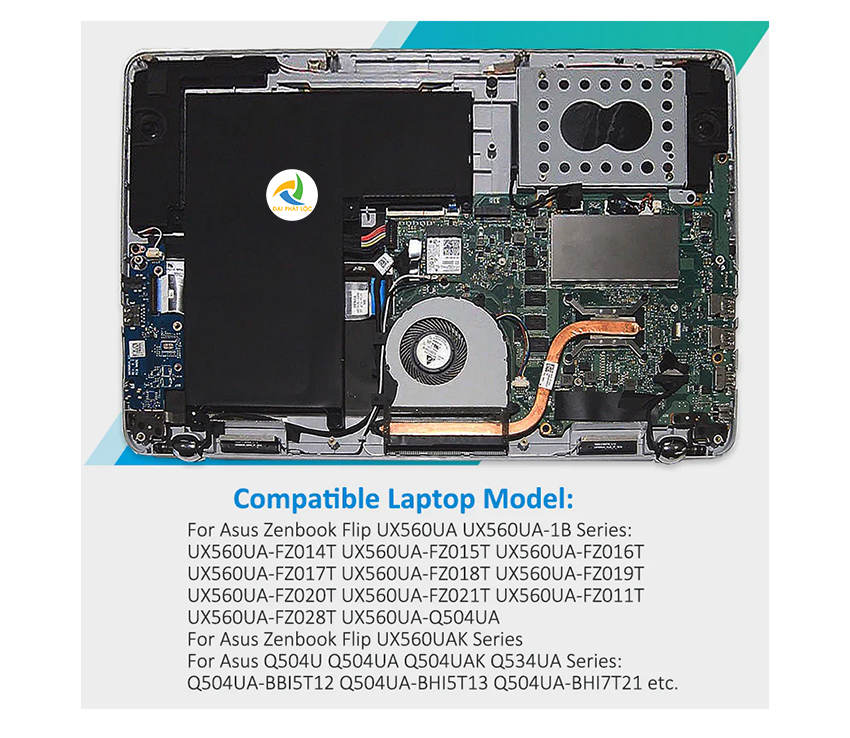Pin Battery Laptop ASUS Q504UA UX560UA BHI5T13 B41N1532 Chính hãng Pin Battery Laptop ASUS Q504UA UX560UA BHI5T13 B41N1532 Chính hãng