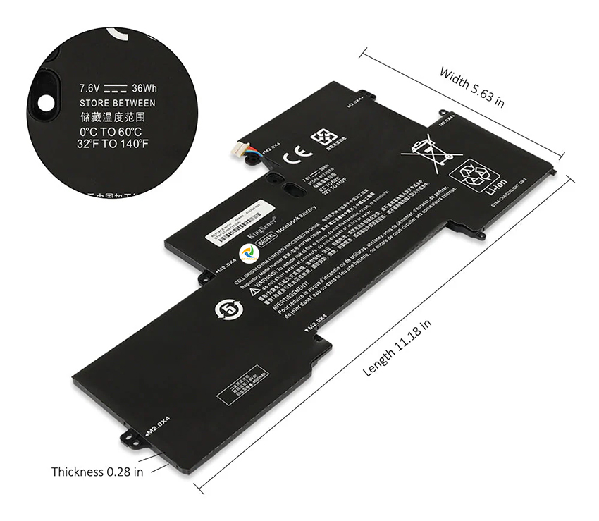 Pin Battery Laptop HP EliteBook 1020 1030 G1 M0D62PA BR04XL Chính hãng