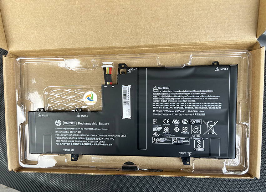Pin Battery Laptop HP EliteBook X360 1030 G2 HSTNN-I OM03XL Chính hãng