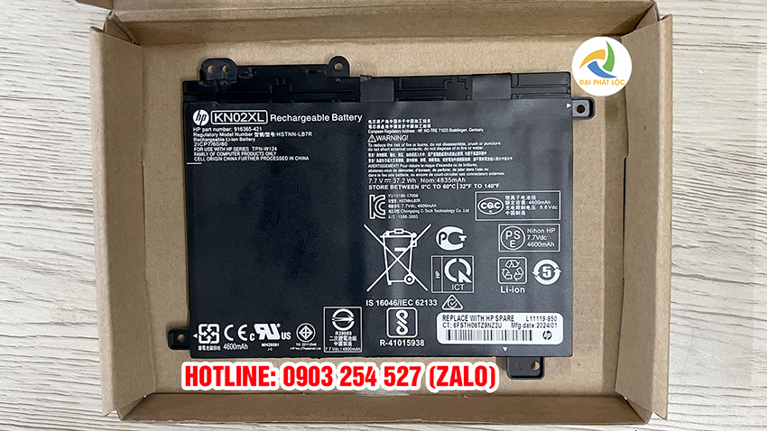 Pin Laptop HP Pavilion X360 11-AD 11-AD010C 11-AD051 KN02XL Chính hãng