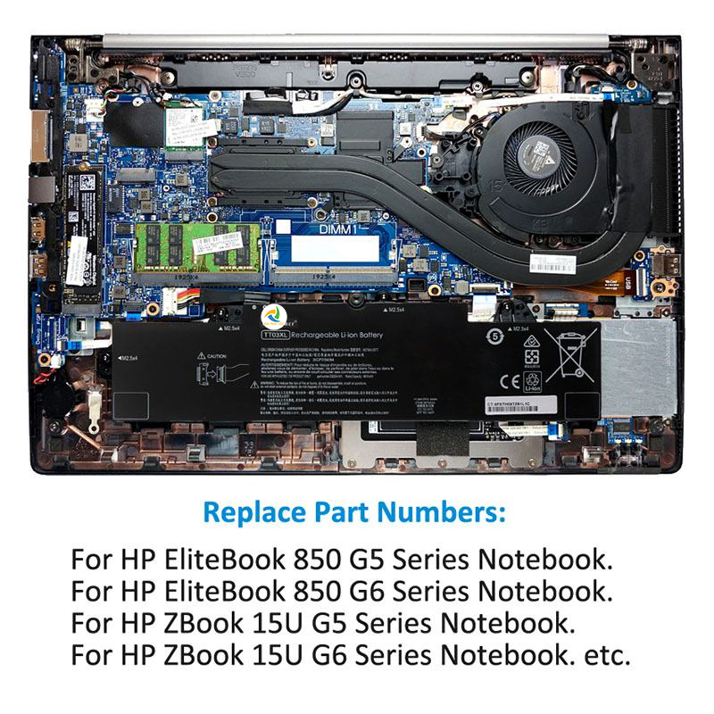 Pin Laptop HP EliteBook 850 G5 G6 ZBook 15U G5 G6 TT03XL Chính hãng Pin Laptop HP EliteBook 850 G5 G6 ZBook 15U G5 G6 TT03XL Chính hãng