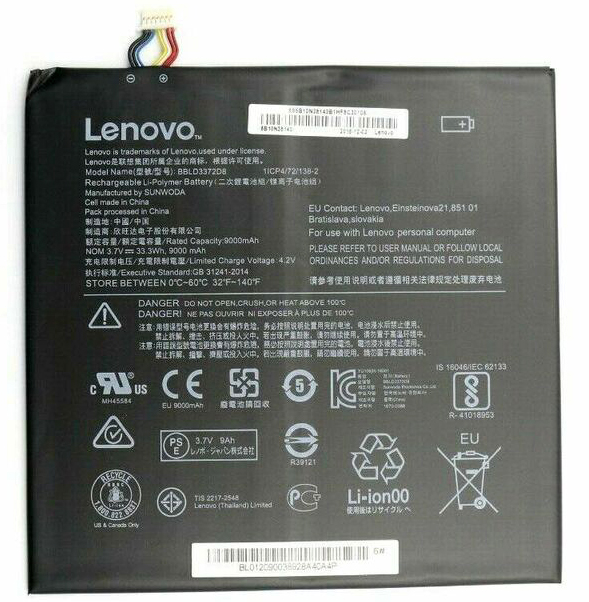 Pin Laptop Lenovo 320-10ICR (5B10N38140, BBLD3372D8) 33.3Wh ZIN