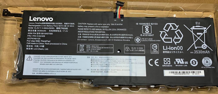 Pin Battery Laptop Lenovo X1 Gen 4, X1 Yoga (01AV458) 4Cell XỊN