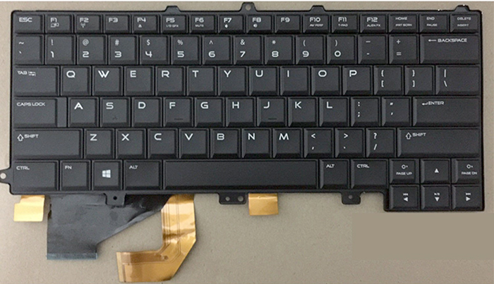 Bàn phím Keyboard Laptop Dell Alienware M15X-R4 Chính Hãng