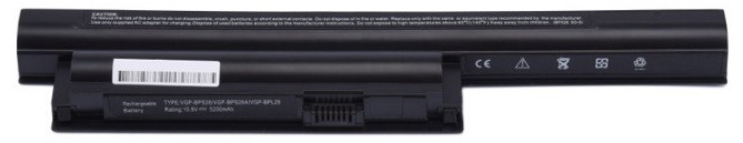 Pin Battery Laptop Sony BPS26 (EL, EH, EG) 6 Cell