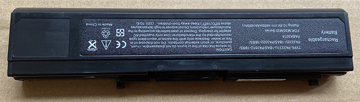 Pin Battery Laptop Toshiba 3331 M30 M35 6Cell THƯỜNG
