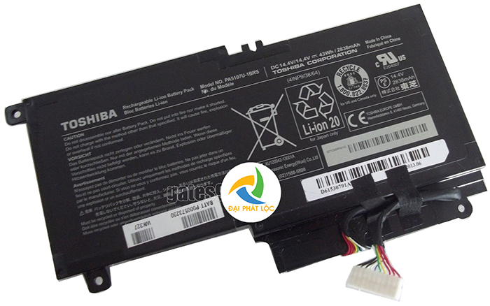 Pin Laptop Toshiba 5107 L40A L40D L45A L50A L55A P50A P55A S55A XỊN