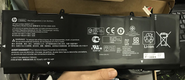 Pin Battery Laptop HP 15CH (YB06XL) 84Wh ZIN