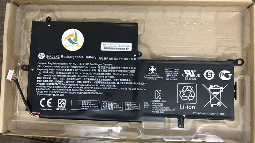 Pin Battery Laptop HP Spectre x360 13-4000 13-4104NA PK03XL Chính hãng Pin Battery Laptop HP Spectre x360 13-4000 13-4104NA PK03XL Chính hãng