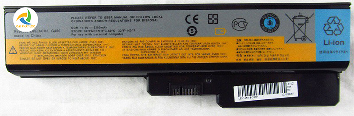 Pin Battery Laptop Lenovo G430 G450 G530 N500 B460 G550 6Cell