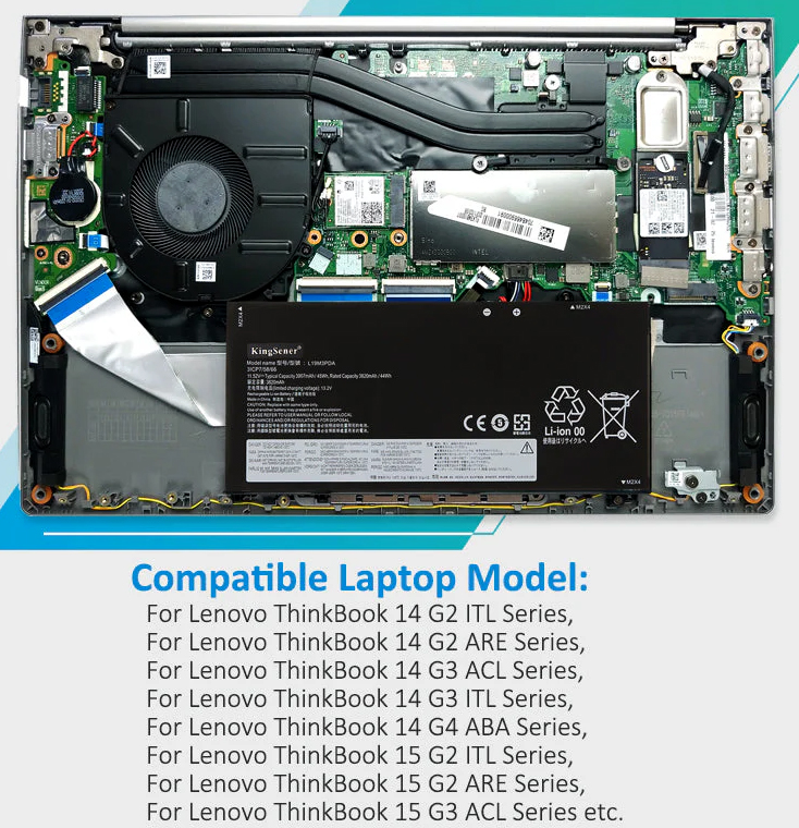 Pin Laptop Lenovo Thinkbook 14 G2 15 G2 LTL 14 G3 15 G3 ACL Chính hãng