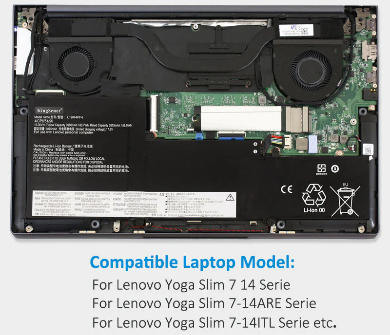 Pin Laptop Lenovo Yoga 7-14IIL05 7-14ARE05 7-14ITL05 7-14AR Chính hãng