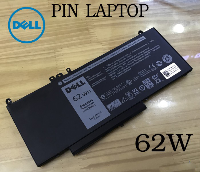 Pin Laptop Dell Latitude E5450 E5450 E5550 Precision 3510 51WH 62WH