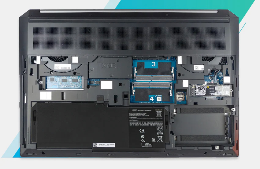Pin Battery Laptop HP Zbook 17 G5 G6 AM06XL 95.9Wh Chính hãng