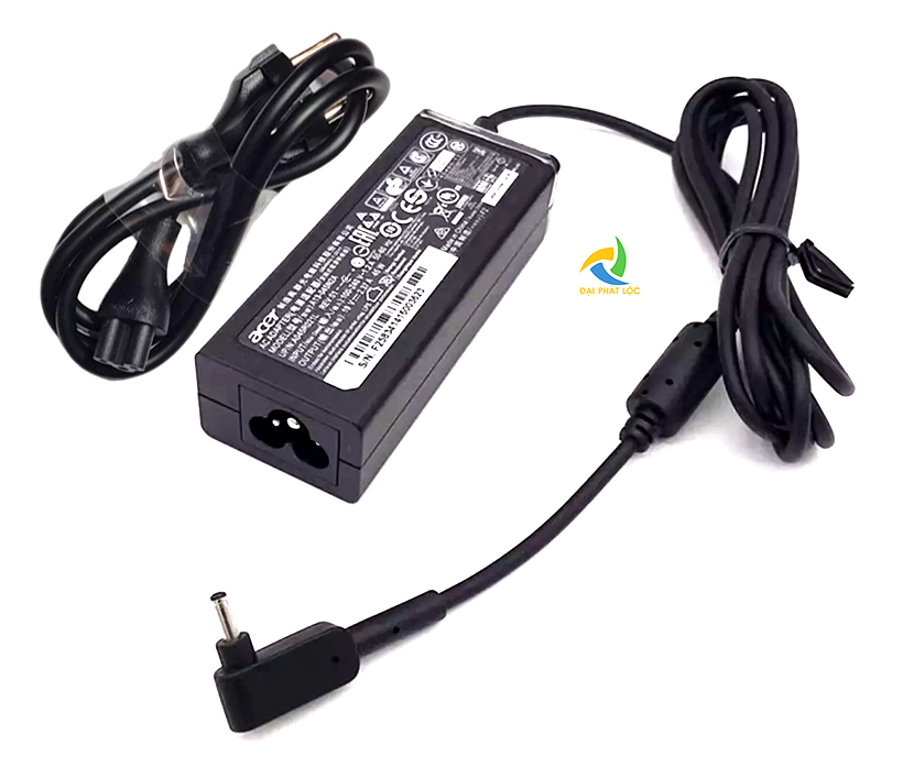 Sạc Adapter Laptop Acer 19V 2.37A 45W Đầu Nhỏ 3.0 x 1.1mm Chính hãng