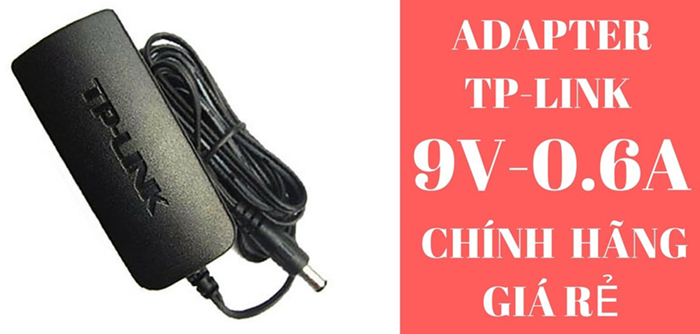 Adapter nguồn Swith, Wifi, Modem 9V Tplink 