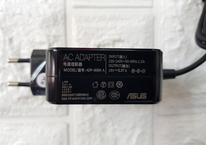 Adapter Sạc Laptop Asus 19V 2.37A 45W Đầu Tròn Lớn Chính hãng