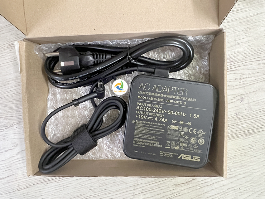 Sạc Adapter Laptop Asus 19V 4.74A 90W Đầu 5.5 x 2.5mm Chính hãng