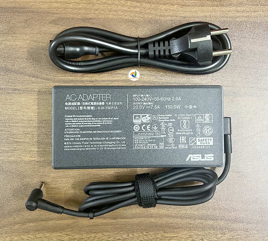 Sạc Adapter Laptop Asus 20V 7.5A 150W Chân kim 4.5 x 3.0mm Chính hãng