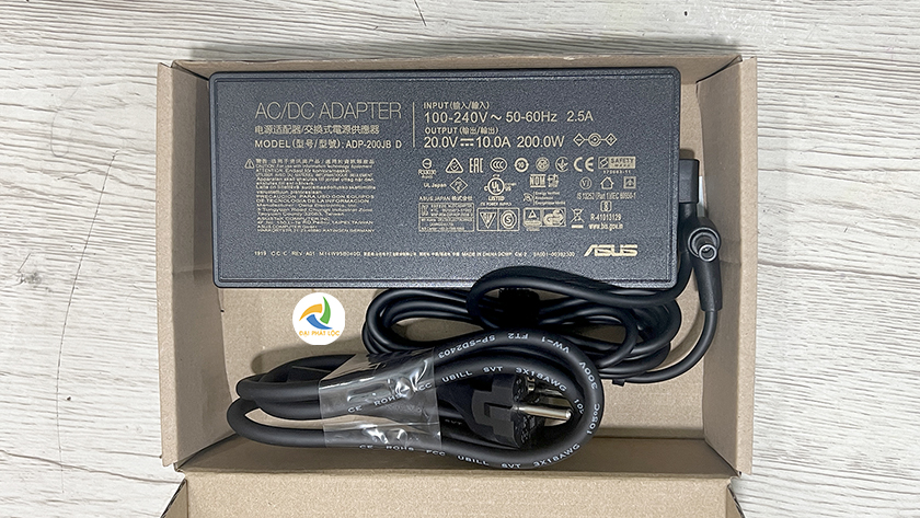 Sạc Adapter Laptop Asus Game 20V 10A 200W Đầu 6.0 x 3.7mm Chính hãng