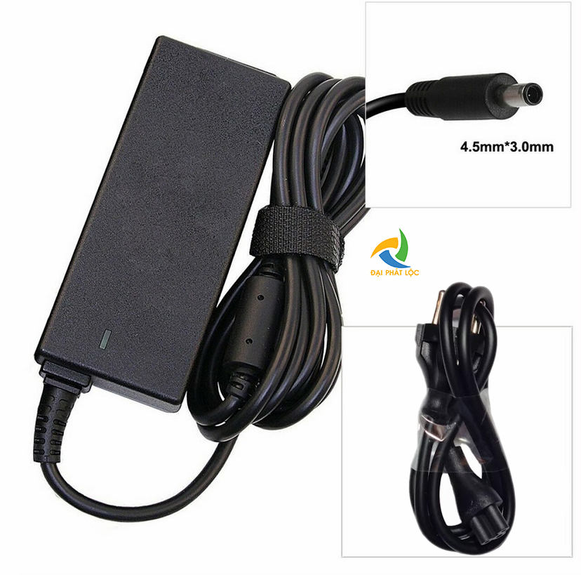 Sạc Adapter Laptop Dell 19.5V 4.62A 90W Đầu Kim 4.5 x 3.0mm Chính hãng