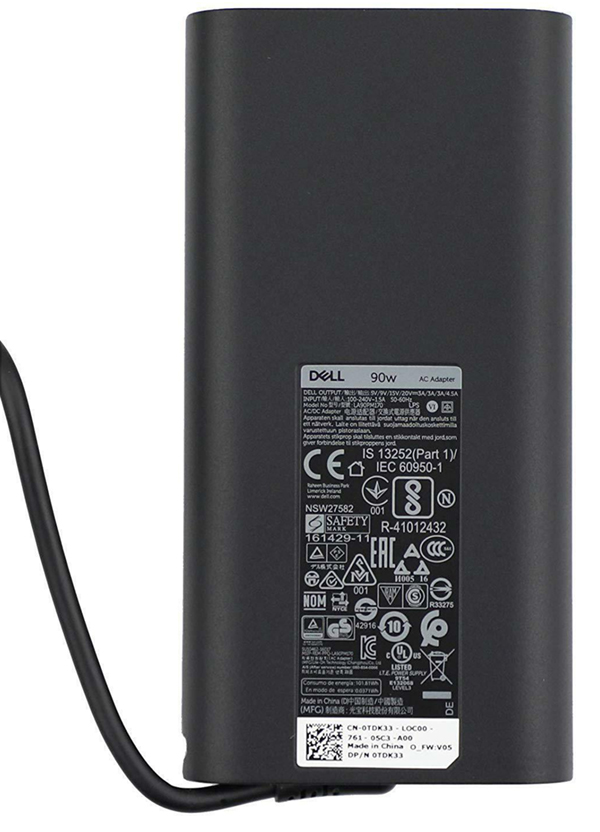 Sạc Adapter Laptop Dell 20V 4.5A 90W Đầu type-c Ovan Chính Hãng